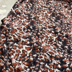 画像5: ALL OVER LEOPARD PATTERN BAND COLLAR L/S SHIRT / Mens L (5)