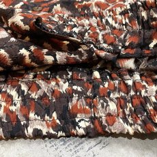 画像8: ALL OVER LEOPARD PATTERN BAND COLLAR L/S SHIRT / Mens L (8)