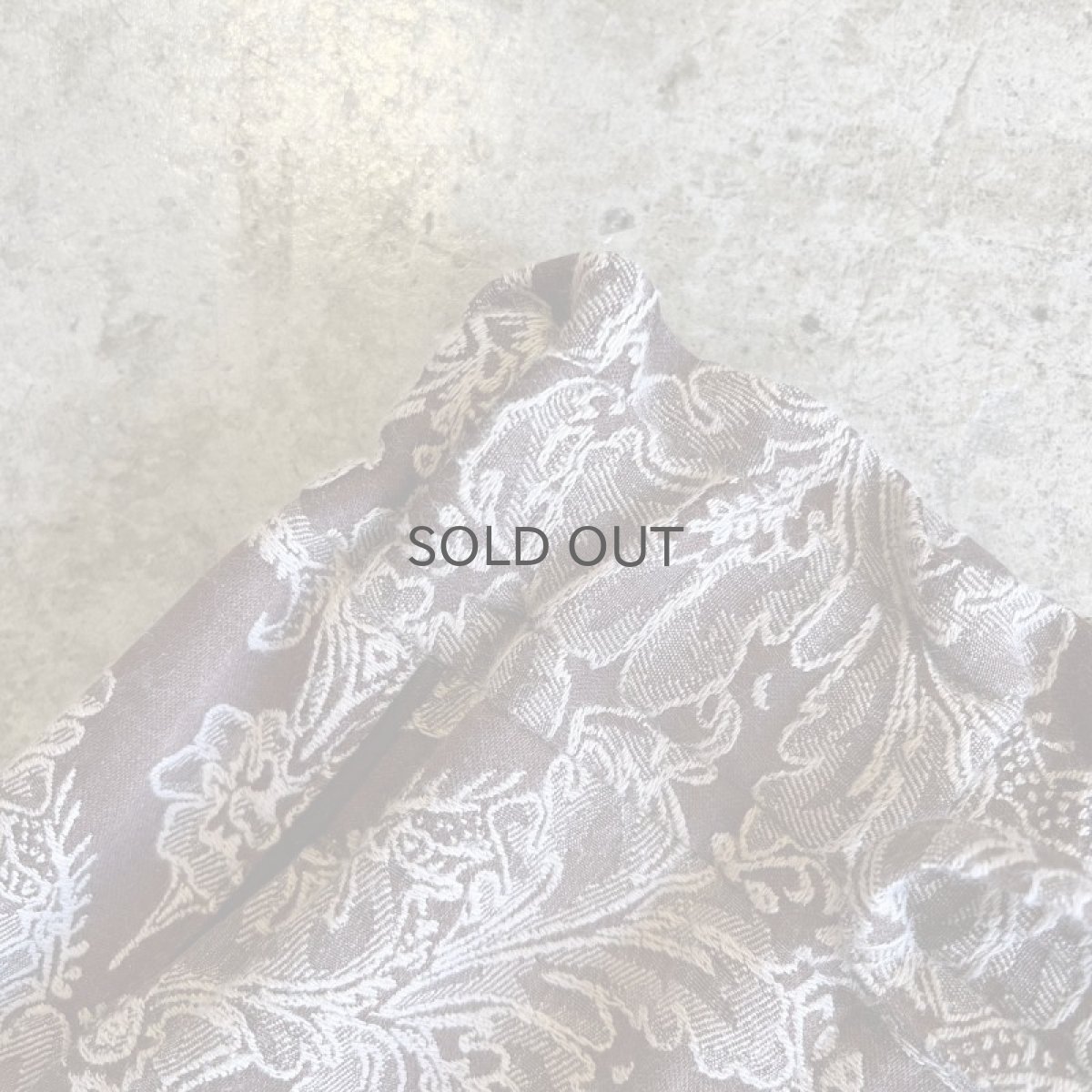 画像8: SIDE LINE DESIGN FLOWER PATTERN DESIGN PANTS / W25~W31 (8)