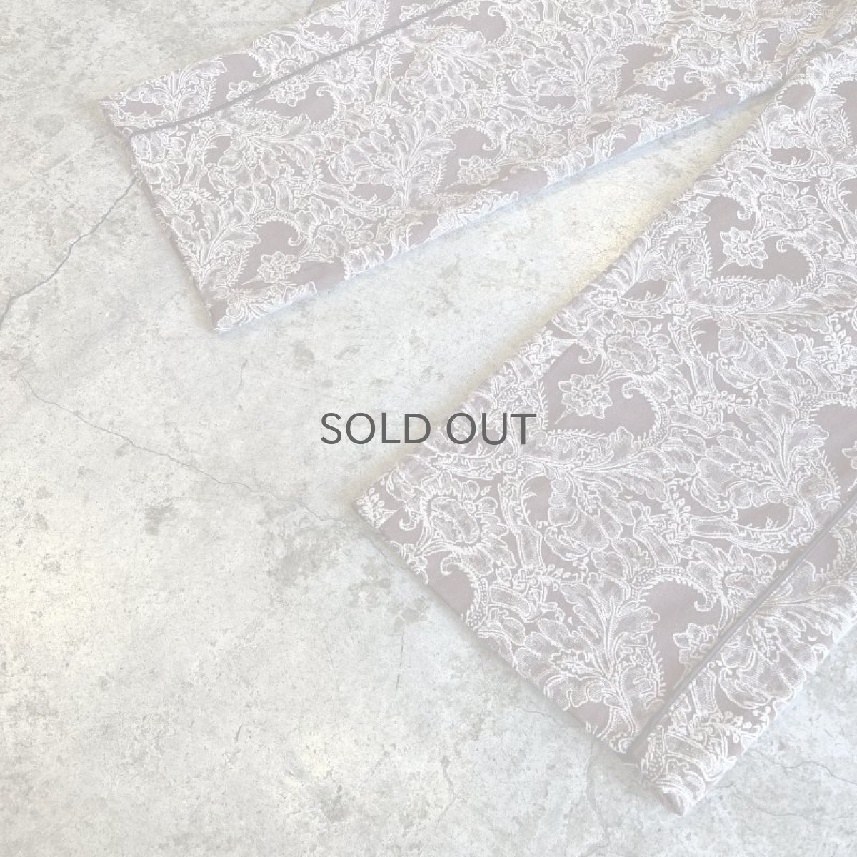 画像5: SIDE LINE DESIGN FLOWER PATTERN DESIGN PANTS / W25~W31 (5)