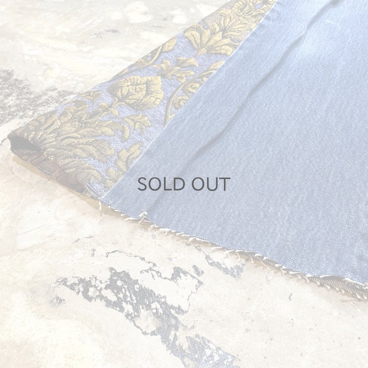 画像8: 【Wiz&Witch】SIDE ORIENTAL WIDE DENIM PANTS / W30 (8)