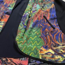 画像6: 90's ARTISTIC GRAPHIC PATTERN SWITCHED CARDIGAN / Mens L (6)