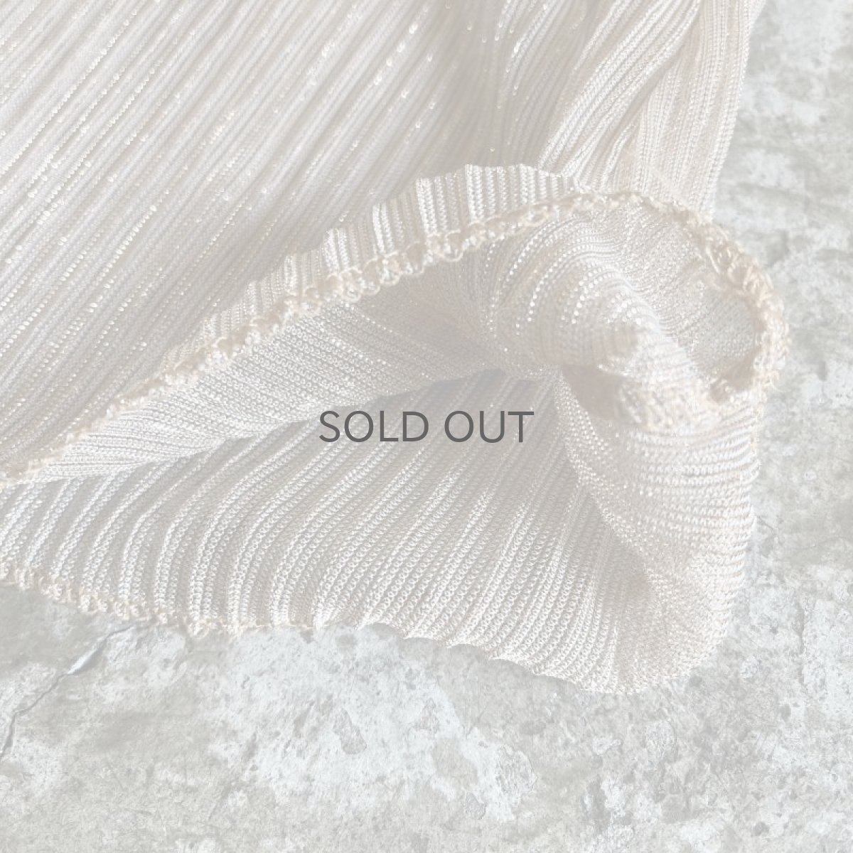 画像5: PALE TONE GLITTER MIX PATTERN SHEER L/S TOPS / Ladies M (5)