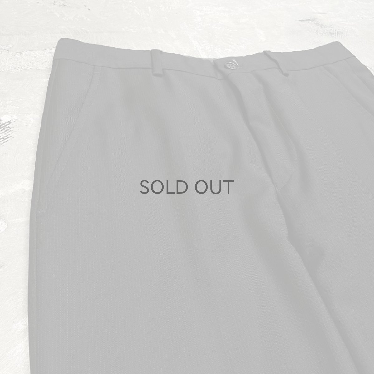 画像3: 【EMPORIO ARMANI】BLACK COLOR STRAIGHT SLACKS / W30 / MADE IN ITARY (3)