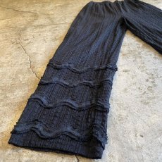 画像6: ALL OVER LACE DESIGN BLACK COLOR PANTS / W23~W31 (6)