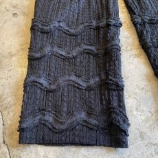 画像5: ALL OVER LACE DESIGN BLACK COLOR PANTS / W23~W31 (5)