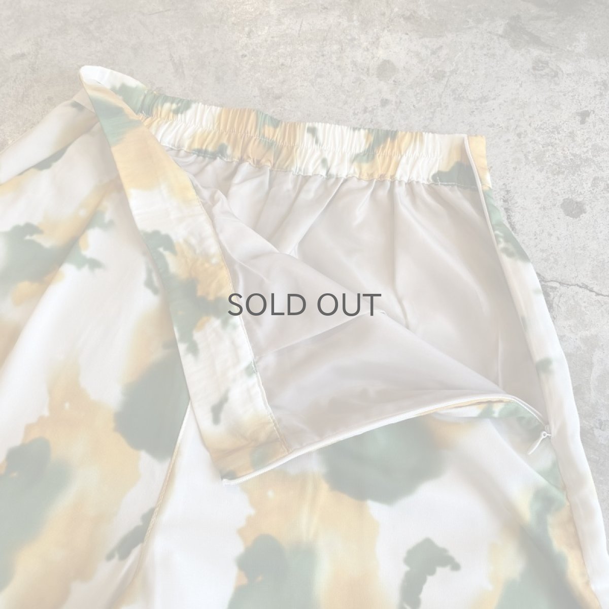 画像7: TIE DYE ALL OVER PATTERN DESIGN PANTS / W25~W28 (7)