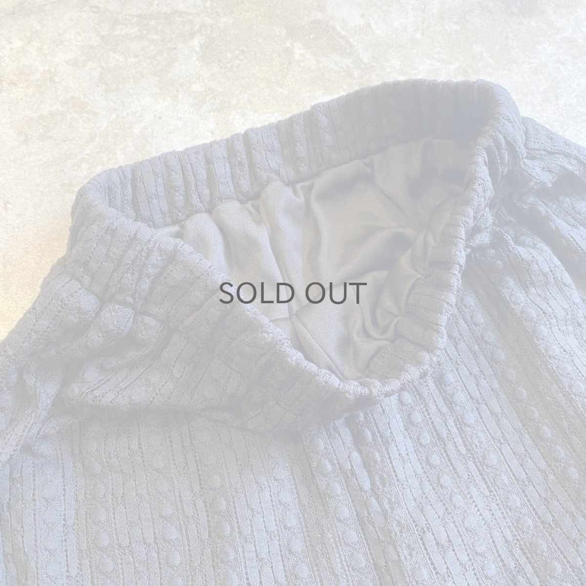 画像7: ALL OVER LACE DESIGN BLACK COLOR PANTS / W23~W31 (7)