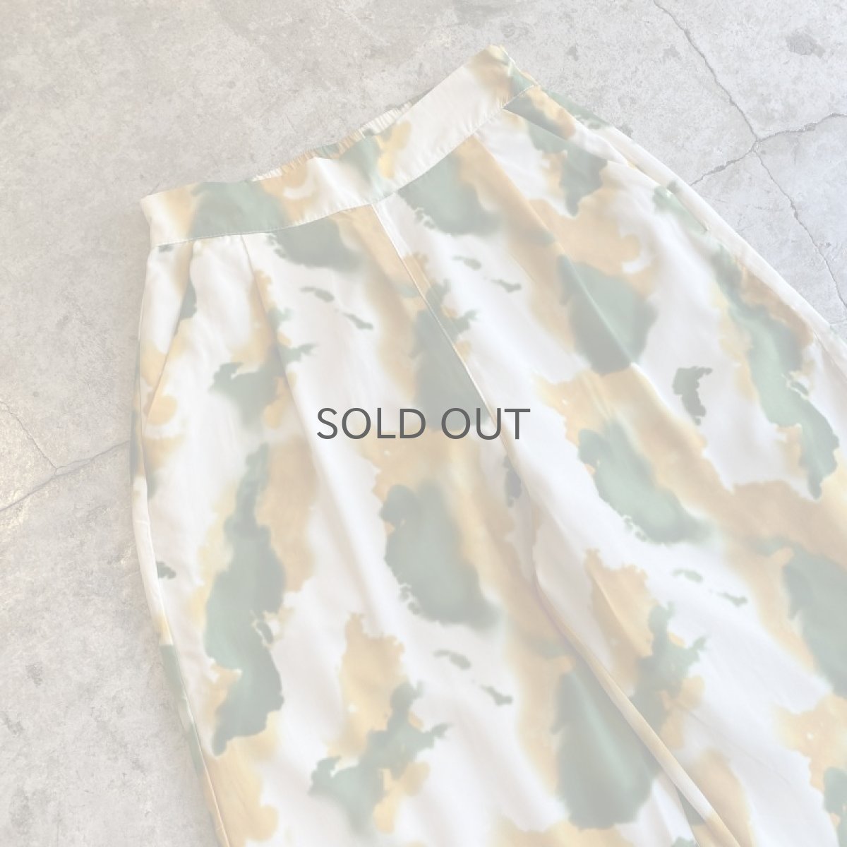 画像3: TIE DYE ALL OVER PATTERN DESIGN PANTS / W25~W28 (3)