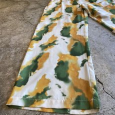 画像6: TIE DYE ALL OVER PATTERN DESIGN PANTS / W25~W28 (6)