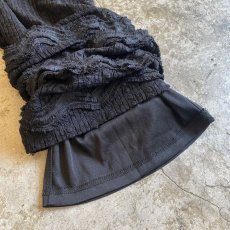 画像9: ALL OVER LACE DESIGN BLACK COLOR PANTS / W23~W31 (9)