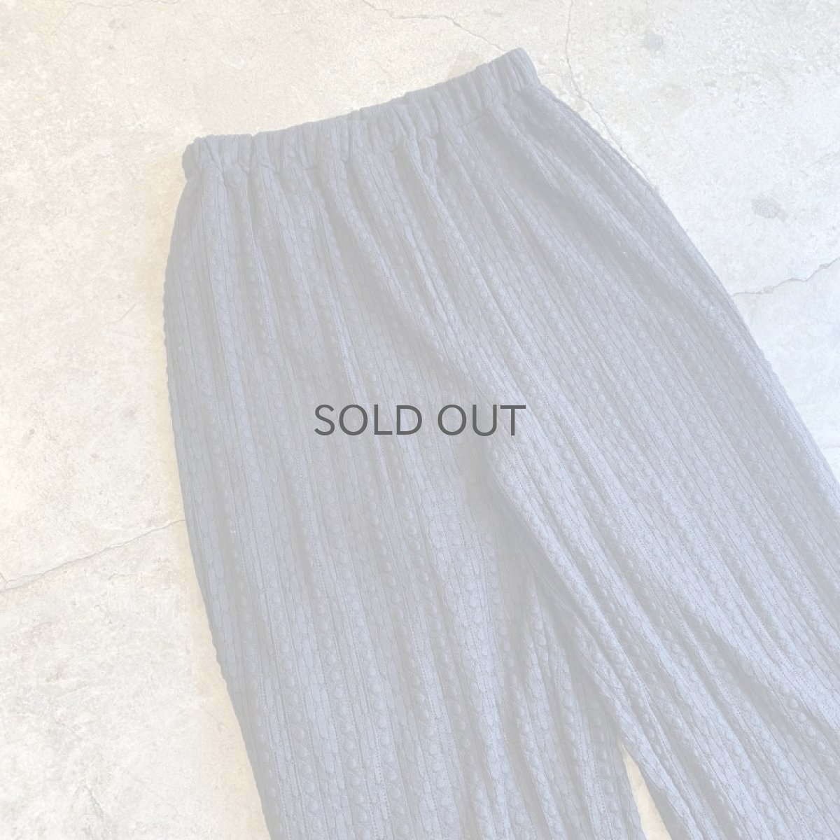 画像3: ALL OVER LACE DESIGN BLACK COLOR PANTS / W23~W31 (3)