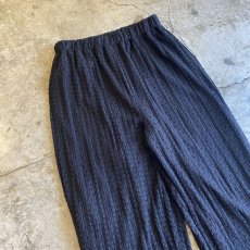 画像3: ALL OVER LACE DESIGN BLACK COLOR PANTS / W23~W31 (3)