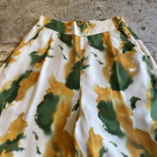 画像5: TIE DYE ALL OVER PATTERN DESIGN PANTS / W25~W28 (5)