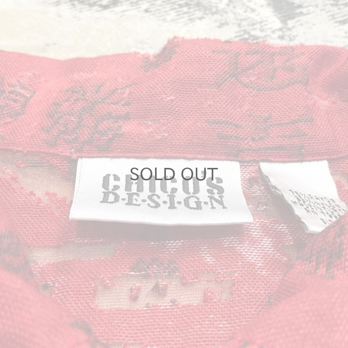 画像11: 90's~ CHINESE CHARACTER GRAPHIC PATTERN L/S SHIRT / Mens L (11)