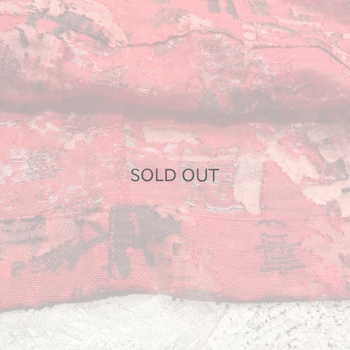 画像8: 90's~ CHINESE CHARACTER GRAPHIC PATTERN L/S SHIRT / Mens L (8)