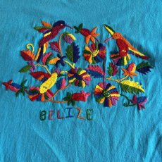 画像7: FRONT MIX PATTERN EMBROIDERY DESIGN COLOR S/S TEE / Ladies M  (7)