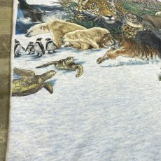 画像5: 90's "ENDANGERED SPECIES" PRINTED S/S TEE / Mens M / MADE IN USA (5)