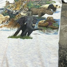 画像6: 90's "ENDANGERED SPECIES" PRINTED S/S TEE / Mens M / MADE IN USA (6)