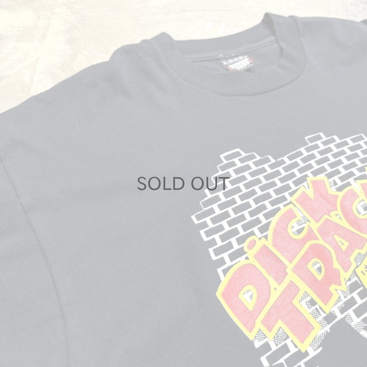 画像3: 80's~ "DICK TRACY" GRAPHIC PRINT S/S TEE / Mens XL / MADE IN USA (3)