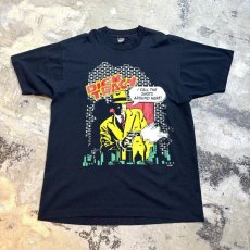 画像1: 80's~ "DICK TRACY" GRAPHIC PRINT S/S TEE / Mens XL / MADE IN USA (1)