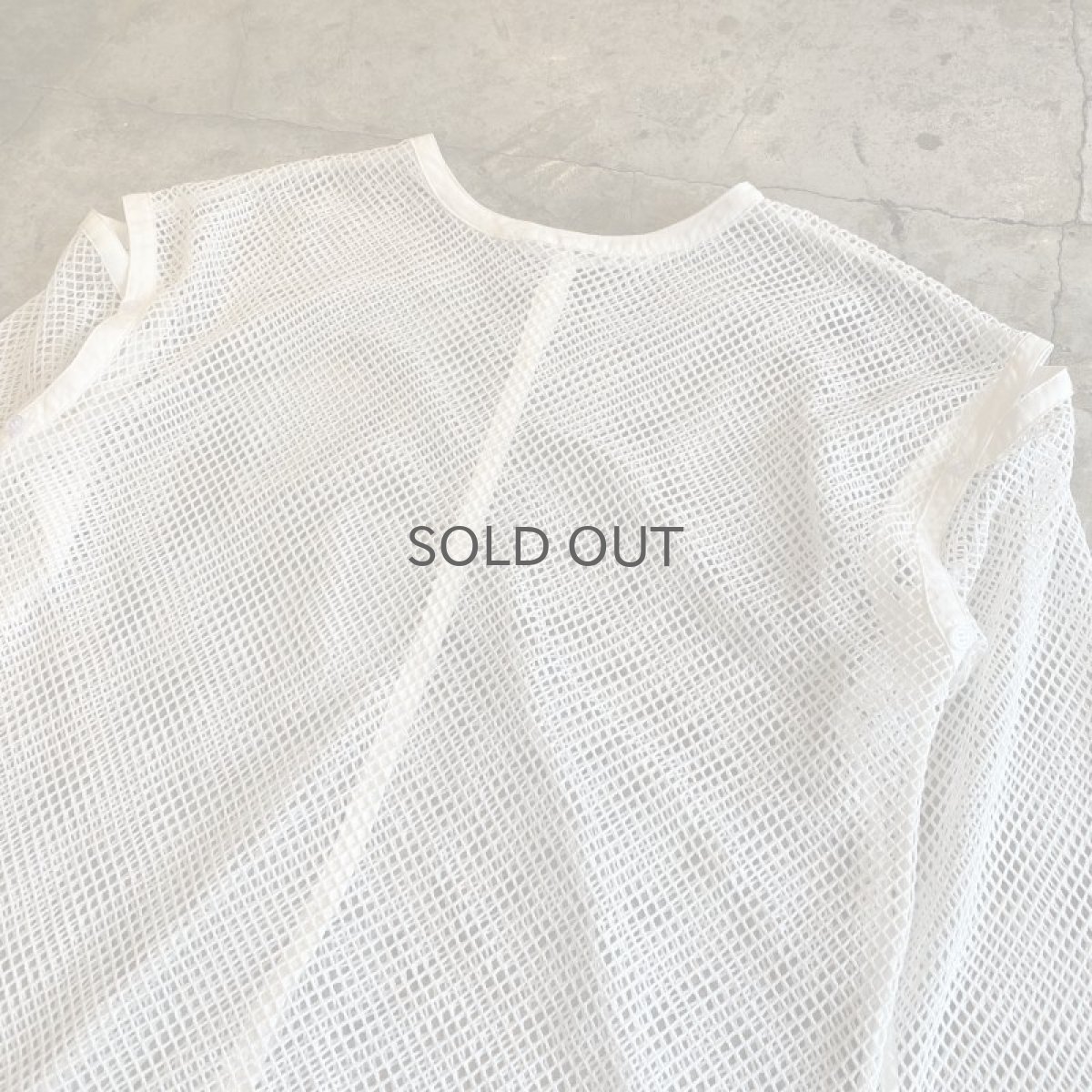 画像9: SHOULDER 2WAY DESIGN MESH L/S TOPS / Ladies L (9)