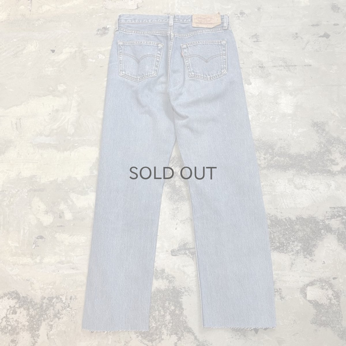 画像2: 【Wiz&Witch】"UNITED" SIDE TIE DENIM PANTS / W31 (2)