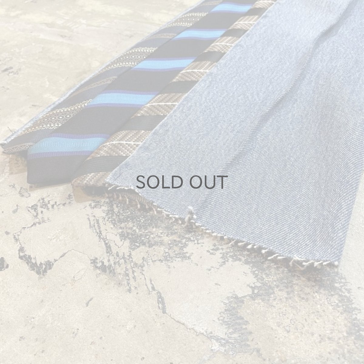 画像8: 【Wiz&Witch】"UNITED" SIDE TIE DENIM PANTS / W31 (8)