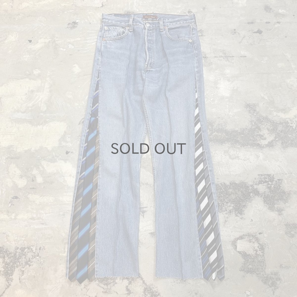 画像1: 【Wiz&Witch】"UNITED" SIDE TIE DENIM PANTS / W31 (1)