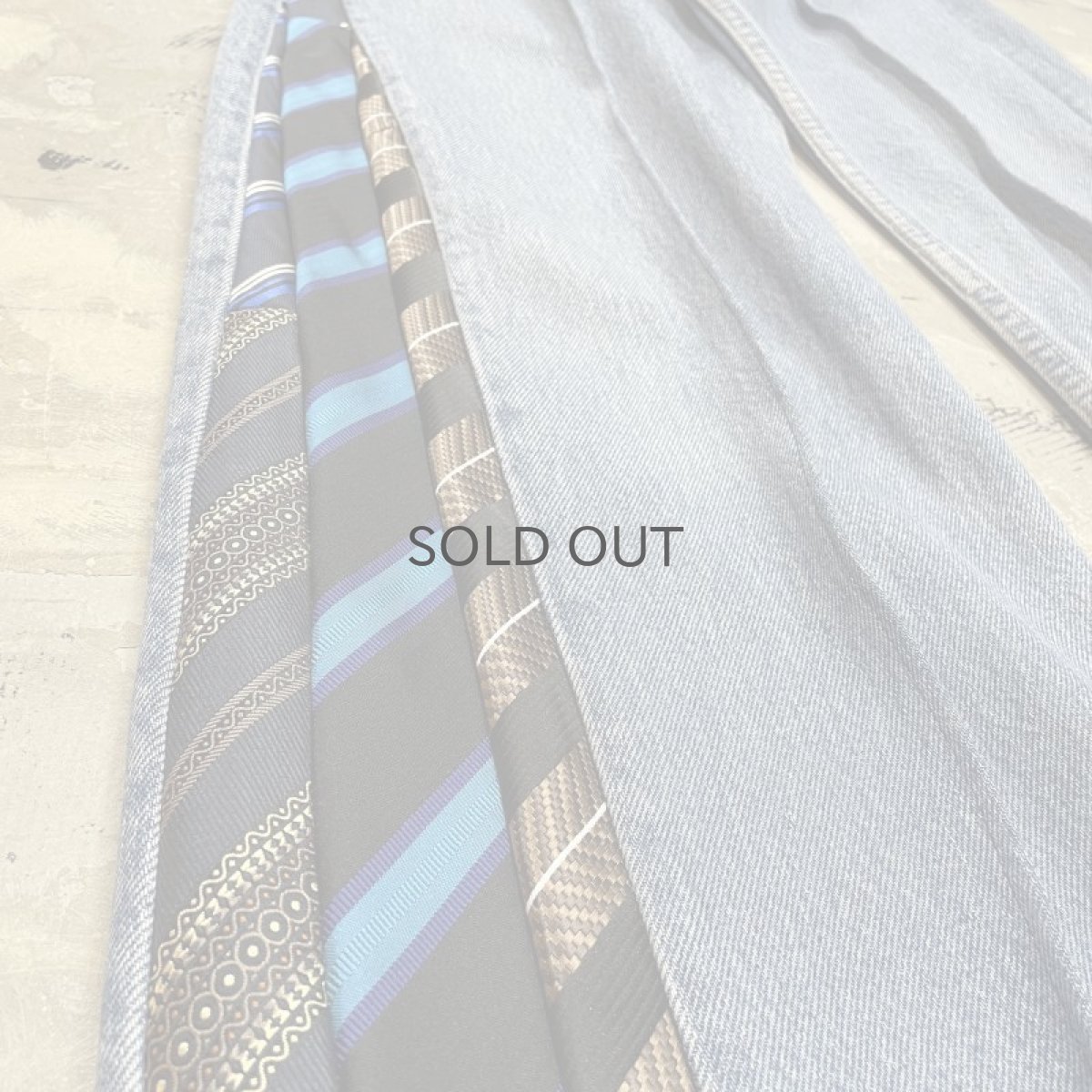 画像7: 【Wiz&Witch】"UNITED" SIDE TIE DENIM PANTS / W31 (7)