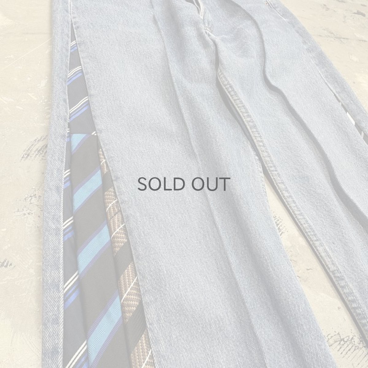 画像5: 【Wiz&Witch】"UNITED" SIDE TIE DENIM PANTS / W31 (5)