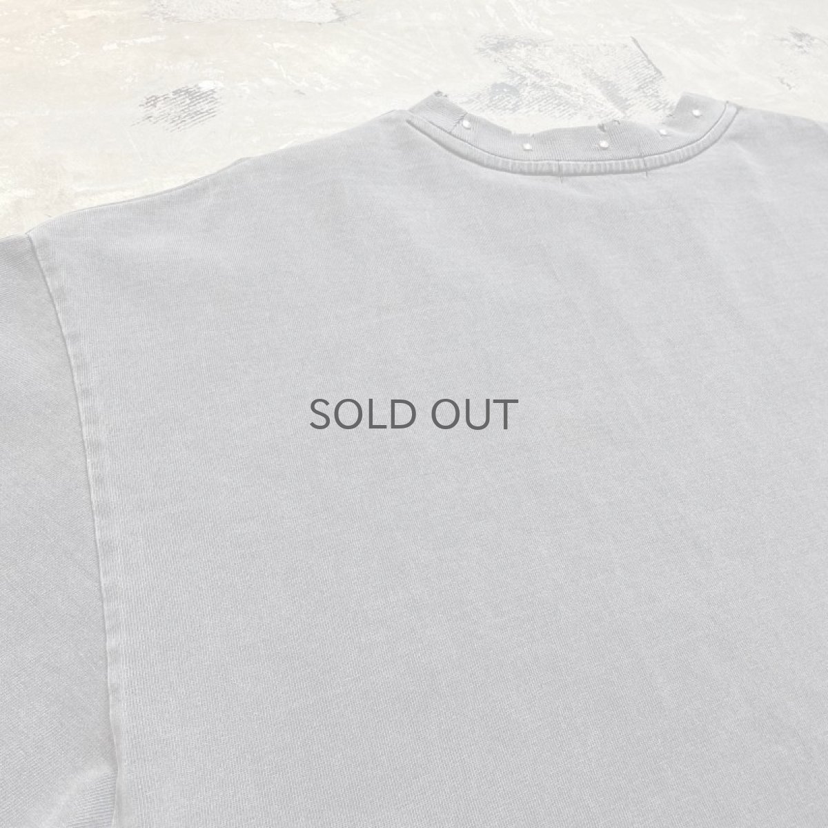 画像9: 【Wiz&Witch】"THE U.K" STUDS DAMAGE OVER TEE / OS (9)