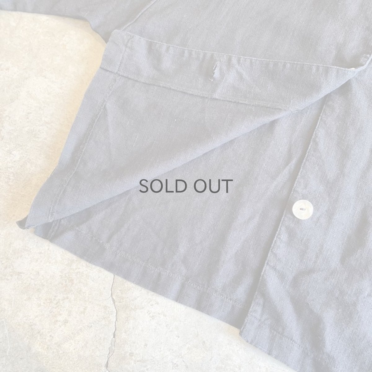 画像7: BLACK COLOR LINEN DESIGN JACKET / Ladies L (7)