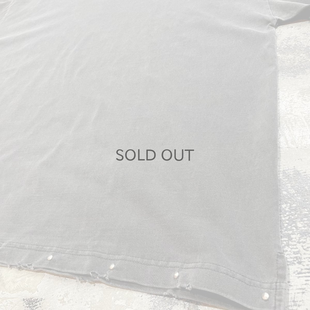 画像6: 【Wiz&Witch】"THE U.K" STUDS DAMAGE OVER TEE / OS (6)