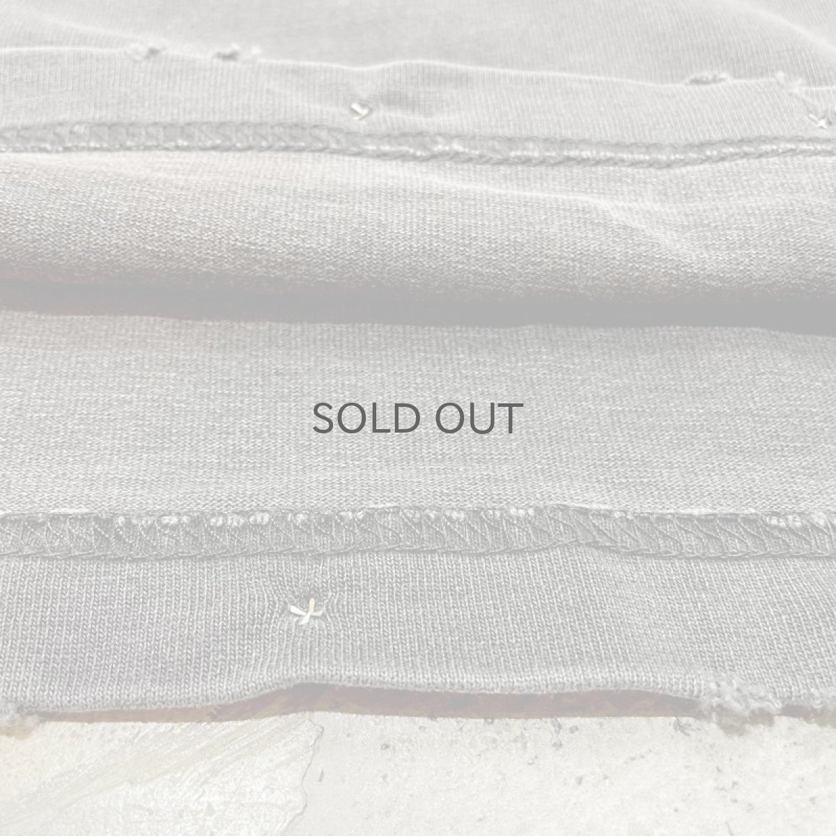 画像8: 【Wiz&Witch】"THE U.K" STUDS DAMAGE OVER TEE / OS (8)