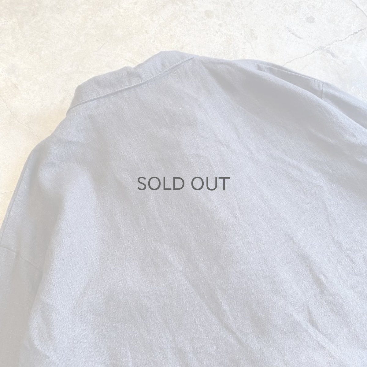 画像9: BLACK COLOR LINEN DESIGN JACKET / Ladies L (9)