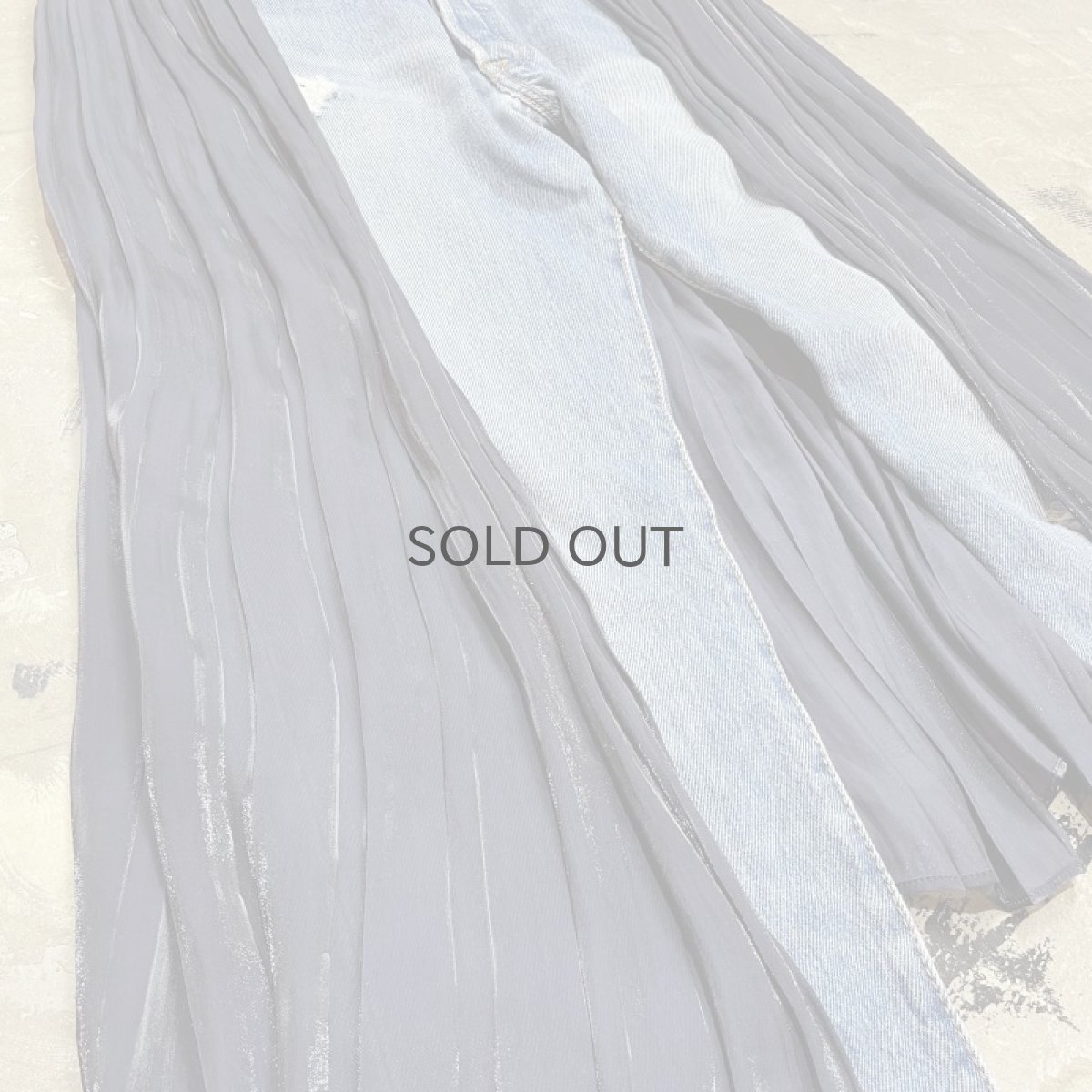 画像5: 【Wiz&Witch】"UNITED" WRAP SKIRT DENIM PANTS / W32 (5)