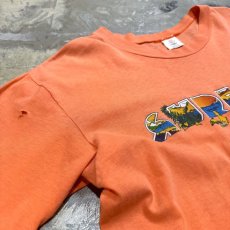 画像3: 70's "SURF LINE HAWAII" PRINTED S/S TEE / Mens L / MADE IN USA (3)