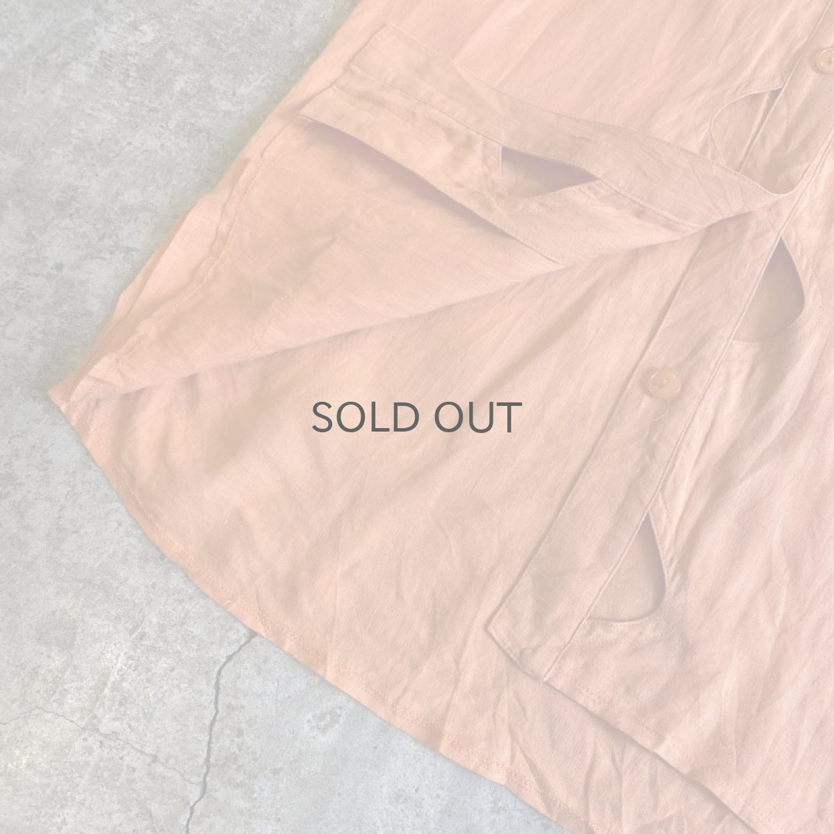 画像7: CUT WORK ART DESIGN COLOR L/S SHIRT / Ladies L (7)