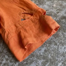 画像10: CUT WORK ART DESIGN COLOR L/S SHIRT / Ladies L (10)