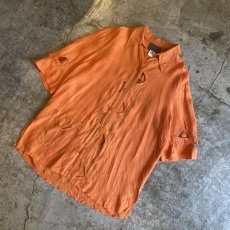 画像4: CUT WORK ART DESIGN COLOR L/S SHIRT / Ladies L (4)