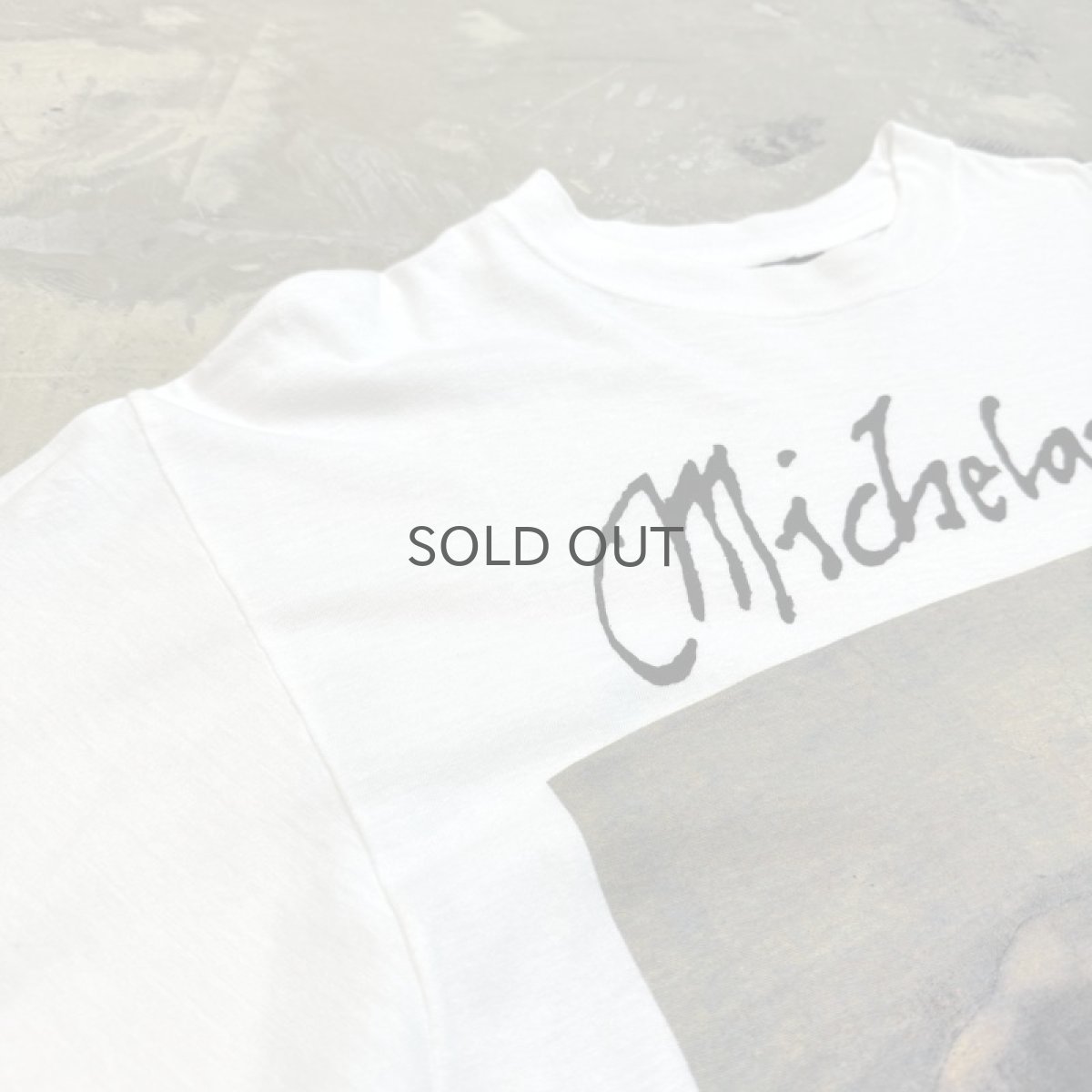 画像3: MECHELANGELO "The Creation of Adam" PRINT S/S TEE / Mens L (3)