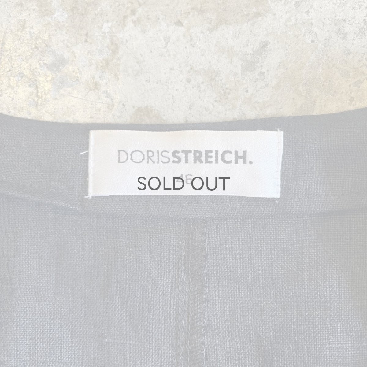 画像10: OLD PATCH EMBROIDERY DESIGN LINEN JACKET / Ladies L(46) (10)