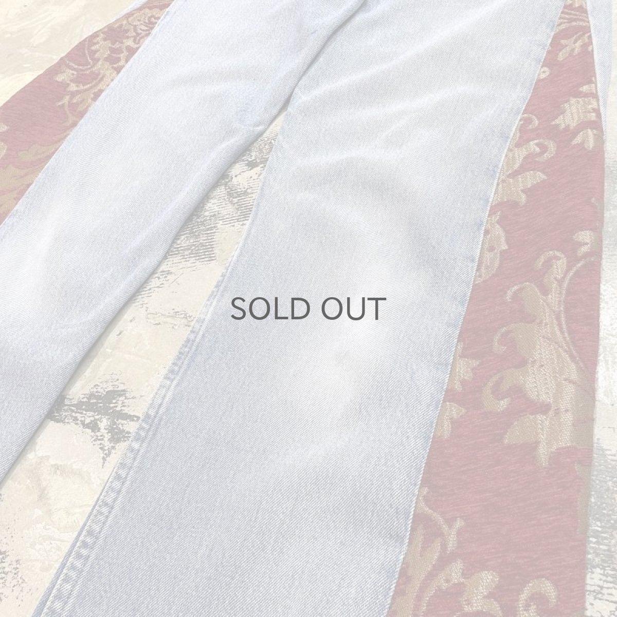 画像6: 【Wiz&Witch】"UNITED" SIDE ORIENTAL WIDE DENIM PANTS / W30 (6)