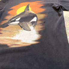 画像6: KILLER WHALE FRONT PRINTED S/S TEE / Mens M (6)