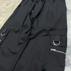 画像4: 【WONDERGROUND】CARGO STYLE BONDAGE PANTS / OS (4)