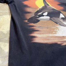 画像5: KILLER WHALE FRONT PRINTED S/S TEE / Mens M (5)