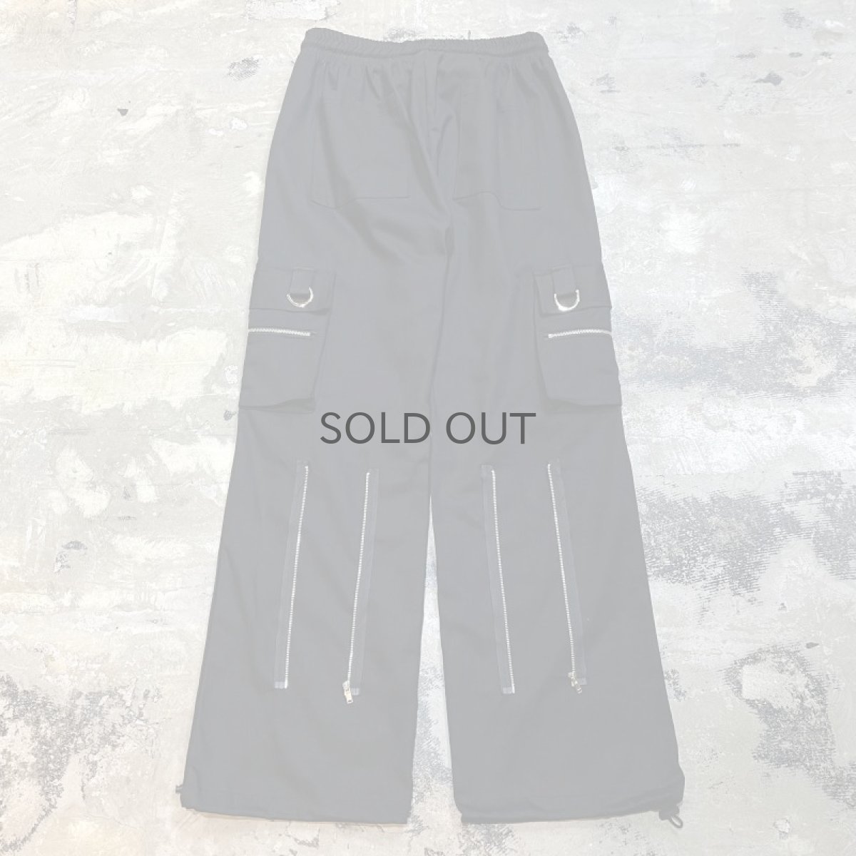 画像1: 【WONDERGROUND】CARGO STYLE BONDAGE PANTS / OS (1)