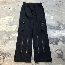 画像1: 【WONDERGROUND】CARGO STYLE BONDAGE PANTS / OS (1)