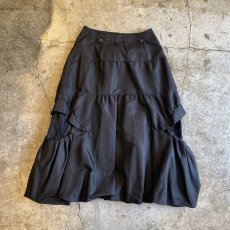 画像2: BALLOON DESIGN TIERED VOLUME SKIRT / W26 (2)